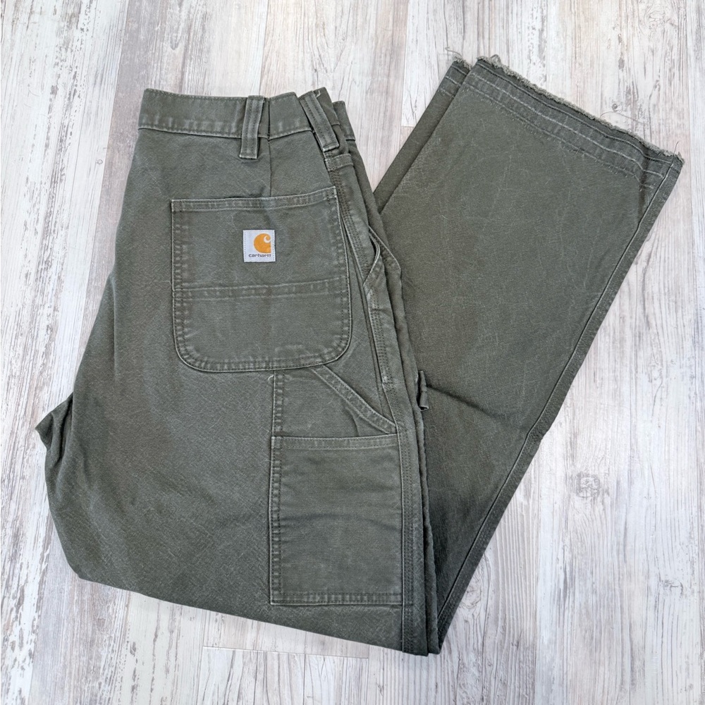Carhartt Men's Green Cargo Pants